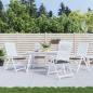 Preview: ARDEBO.de - Gartenstuhl-Kissen 4 Stk. Anthrazit 50x50x3 cm Oxford-Gewebe
