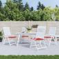 Preview: ARDEBO.de - Gartenstuhl-Kissen 4 Stk. Rot 50x50x3 cm Oxford-Gewebe