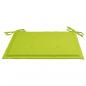Preview: Gartenstuhl-Kissen 4 Stk. Hellgrün 40x40x3 cm Oxford-Gewebe