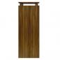Preview: Konsolentisch Braun Eichen-Optik 80x30x80 cm Holzwerkstoff