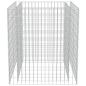 Preview: Gabionen-Hochbeet Verzinkter Stahl 90×90×100 cm