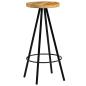 Preview: Barhocker 2 Stk. Massivholz Mango