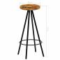 Preview: Barhocker 2 Stk. Massivholz Mango