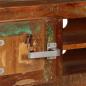 Preview: TV-Schrank 120x30x36 cm Altholz Massiv