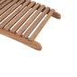 Preview: Klappbare Sonnenliegen 2 Stk. Massivholz Teak