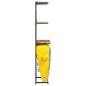 Preview: Traktor-Weinschrank Gelb 49x31x172 cm Mango Massivholz