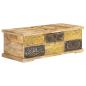 Preview: Couchtisch 100 x 50 x 35 cm Massivholz Mango