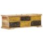 Preview: Couchtisch 100 x 50 x 35 cm Massivholz Mango