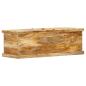 Preview: Couchtisch 100 x 50 x 35 cm Massivholz Mango