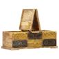 Preview: Couchtisch 100 x 50 x 35 cm Massivholz Mango