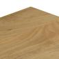 Preview: Couchtisch 100x50x35 cm Mango Massivholz und Stahl