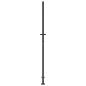 Preview: Gartentor Anthrazit 105x180 cm Stahl Bambus-Design