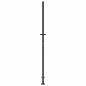 Preview: Gartentor Anthrazit 105x180 cm Stahl Bambus-Design