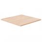 Preview: ARDEBO.de - Tischplatte Quadratisch 50x50x1,5 cm Eichenholz Unbehandelt