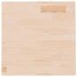 Preview: Tischplatte Quadratisch 50x50x2,5 cm Eichenholz Unbehandelt