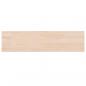 Preview: Regalboden 80x20x1,5 cm Unbehandeltes Massivholz Eiche