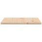 Preview: Tischplatte 40x40x1,7 cm Quadratisch Massivholz Kiefer