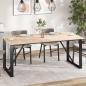 Preview: ARDEBO.de - Tischplatten 4 Stk. 90x45x1,7 cm Rechteckig Massivholz Kiefer