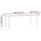Preview: 9-tlg. Garten-Essgruppe mit Kissen Braun Poly Rattan