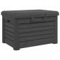 Preview: Outdoor-Kissenbox Anthrazit 73x50,5x46,5 cm Polypropylen