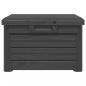 Preview: Outdoor-Kissenbox Anthrazit 73x50,5x46,5 cm Polypropylen