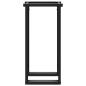 Preview: Esstisch-Gestell in O-Form 40x40x73 cm Gusseisen