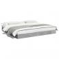 Preview: ARDEBO.de - Bettgestell Betongrau 180x200 cm Holzwerkstoff