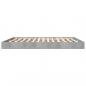 Preview: Bettgestell Betongrau 180x200 cm Holzwerkstoff