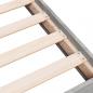 Preview: Bettgestell Betongrau 180x200 cm Holzwerkstoff