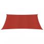 Preview: Sonnensegel 160 g/m² Rot 4x4 m HDPE