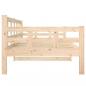 Preview: Tagesbett Massivholz Kiefer 90x200 cm