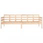 Preview: Tagesbett Massivholz Kiefer 80x200 cm