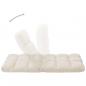 Preview: Bodenstuhl Faltbar Creme Mikrofaser