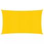 Preview: ARDEBO.de - Sonnensegel 160 g/m² Gelb 2x5 m HDPE