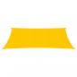 Preview: Sonnensegel 160 g/m² Gelb 2x5 m HDPE