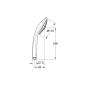 Preview: GROHE Euphoria 110 Massage Handbrause, 3 Strahlarten, chrom (27221001)