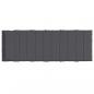 Preview: Sonnenliegen-Auflage Anthrazit 180x60x3 cm Oxford-Gewebe