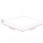 Preview: Tischplatte Quadratisch Hellbraun 80x80x4cm Behandelte Eiche