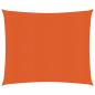 Preview: ARDEBO.de - Sonnensegel 160 g/m² Orange 2,5x3 m HDPE