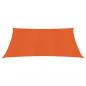 Preview: Sonnensegel 160 g/m² Orange 2,5x3 m HDPE