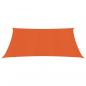 Preview: Sonnensegel 160 g/m² Orange 2x2,5 m HDPE