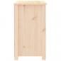 Preview: Nachttisch 50x35x61,5 cm Massivholz Kiefer
