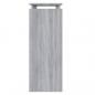 Preview: Konsolentisch Grau Sonoma 80x30x80 cm Holzwerkstoff