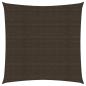 Preview: ARDEBO.de - Sonnensegel 160 g/m² Braun 5x5 m HDPE  