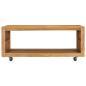 Preview: Couchtisch 110x60x40 cm Massivholz Teak