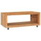 Preview: Couchtisch 110x60x40 cm Massivholz Teak