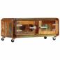 Preview: Couchtisch 85x55x40 cm Altholz Massiv