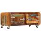 Preview: Couchtisch 85x55x40 cm Altholz Massiv