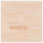 Preview: Tischplatte Quadratisch 60x60x4 cm Eichenholz Unbehandelt