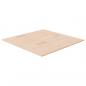 Preview: ARDEBO.de - Tischplatte Quadratisch 90x90x1,5 cm Eichenholz Unbehandelt